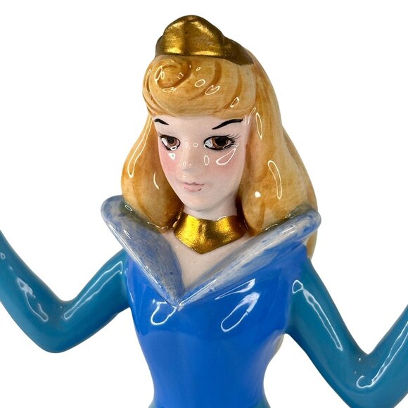 Disney Aurora Sleeping Beauty 1989 30th Anniversary Porcelain Fig By Schmid VTG - Picture 2 of 12